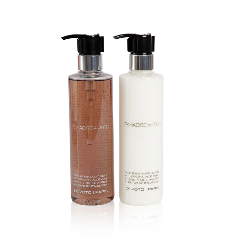 PARADISE AMBER DUO SOAP & LOTION